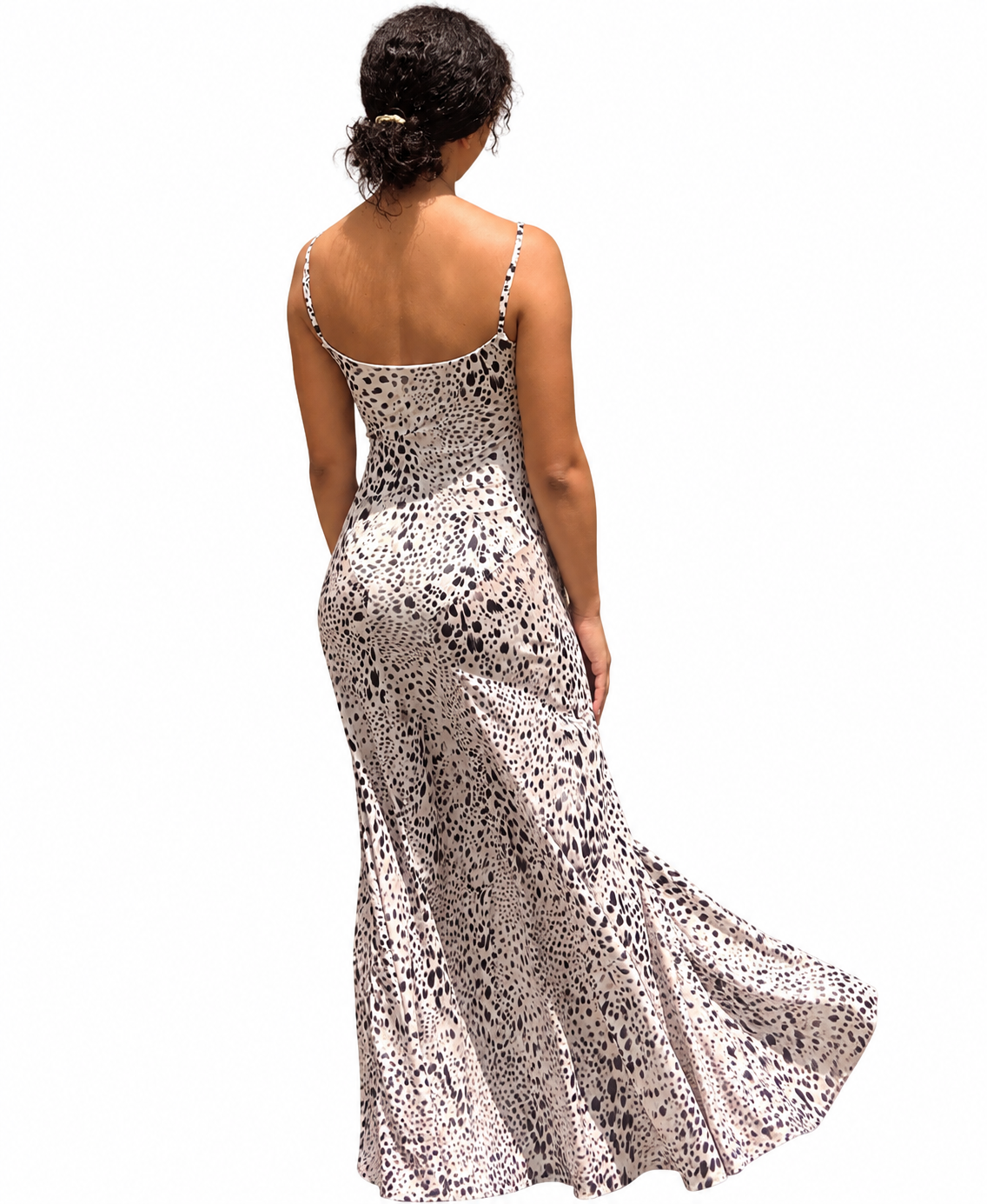 Animal Print Maxi Dress